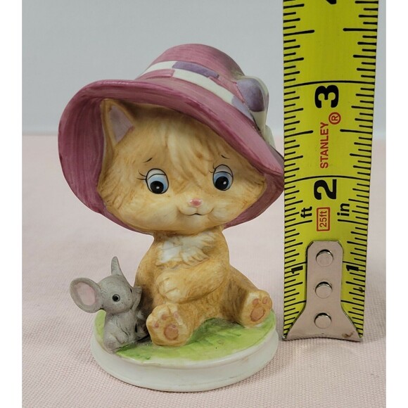Vintage Lefton China Cat Mouse Figurine hand painted - Picture 8 of 8